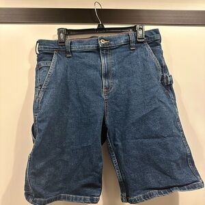 Men's Blue Denim Shorts